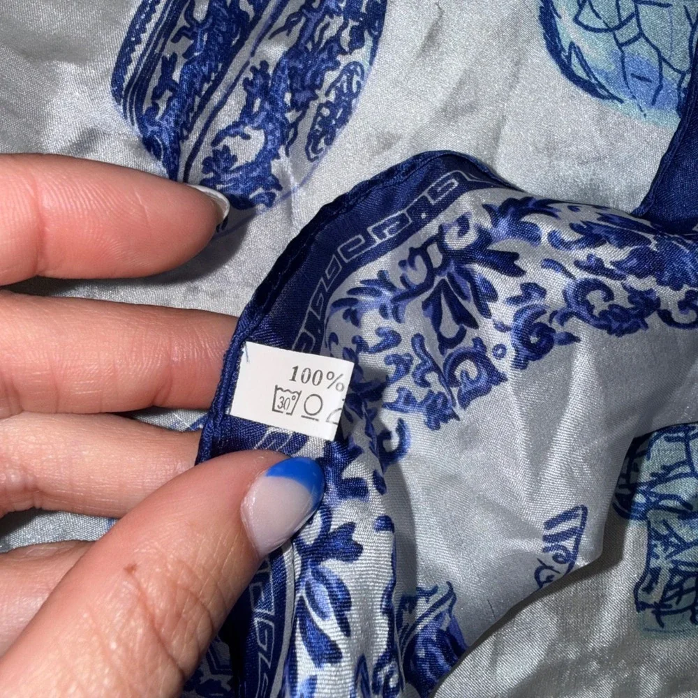 Silk Square Scarf Women 21
